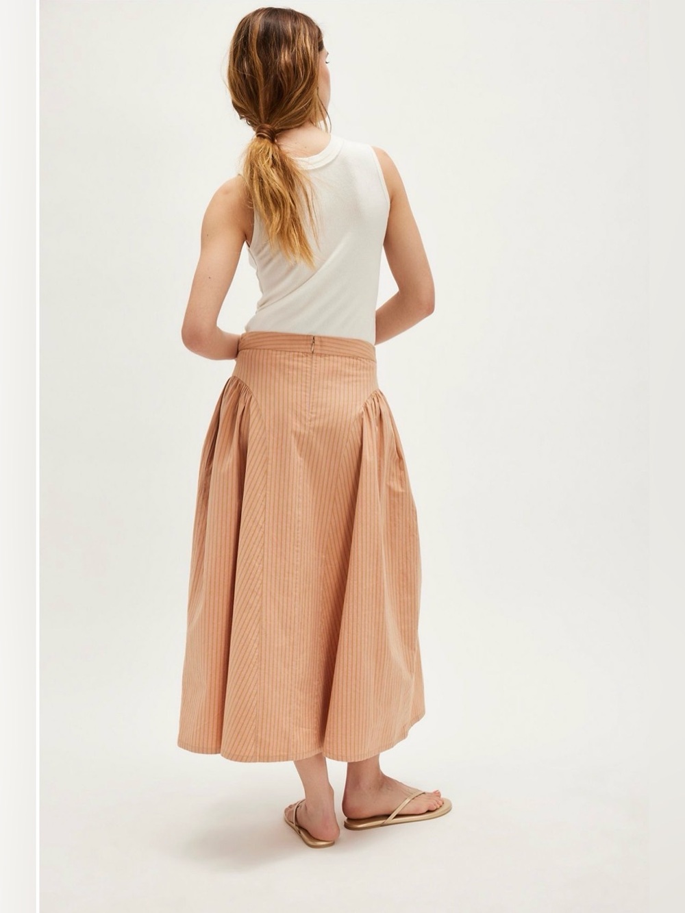 Free People Katia Printed Maxi Skirt Beach Combo Size 8 Brand New With Tags - Picture 6 of 14